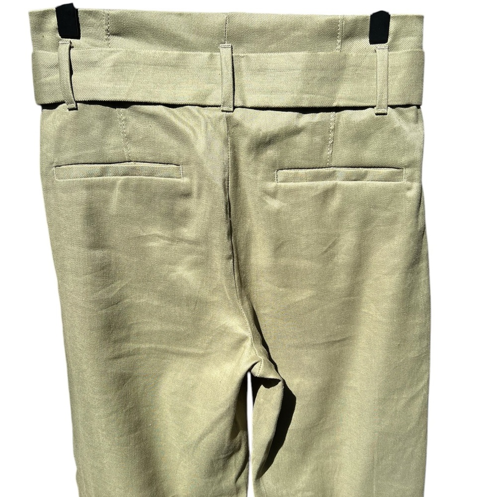 Banana Republic green linen pants - Picture 3 of 9